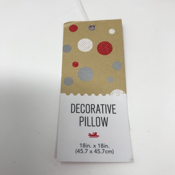 Holiday Lane Leopard Pattern Square Throw Pillow Brown Purple Velvet 18" Square - Picture 5 of 6